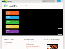 Tablet Screenshot of invertnet.org